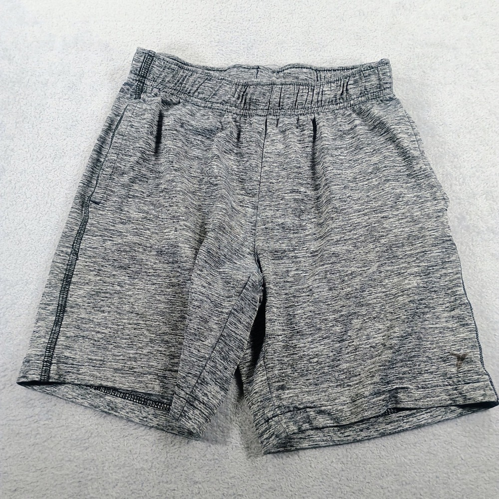 Old Navy Boys Go-Dry Active Shorts Gray Space Dye Size M 8 Athletic Gym